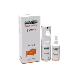 Oranje Furniture Care Onderhoud|All In House Vlekken en constructieservice 3 Jaar garantie, Textiel Kit, Voor 2 eetkamerstoelen / barkrukken of 1 fauteuil