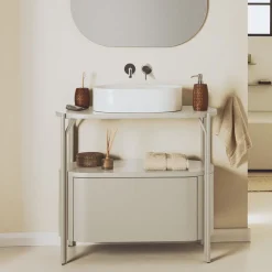 Kave Home Badkamermeubels|Badkamermeubel Arely 90 x 40cm (excl. waskom)