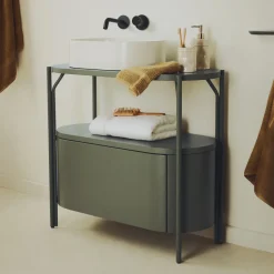 Kave Home Badkamermeubels|Badkamermeubel Arely 90 x 40cm (excl. waskom)