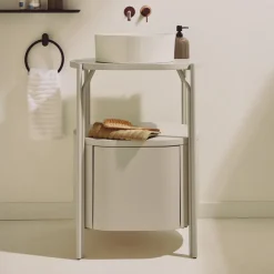 Kave Home Badkamermeubels|Badkamermeubel Arely 60 x 40cm (excl. waskom)