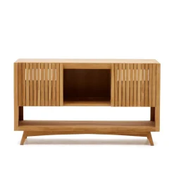 Kave Home Badkamermeubels|Badkamermeubel Kuveni Teakhout (excl. waskom) Naturel