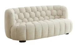 Light & Living Organische Bank|Bank Amara kleur Crème Cru00e8me