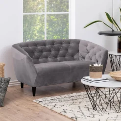 Bendt Rechte Bank|Bank Loes 2-zits, Velvet