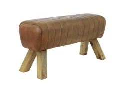 Light & Living Halbanken|Bank Ramy Leder, kleur Bruin