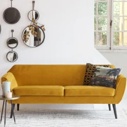 WOOOD Rechte Bank|Bank Rocco 2-zits Fluweel