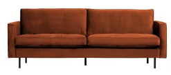 WOOOD Rechte Bank|Bank Rodeo 2,5 zits, Velvet