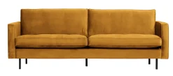 WOOOD Rechte Bank|Bank Rodeo 2,5 zits, Velvet