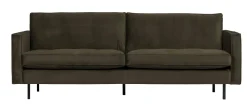 WOOOD Rechte Bank|Bank Rodeo 2,5 zits, Velvet