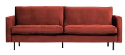 WOOOD Rechte Bank|Bank Rodeo 2,5 zits, Velvet