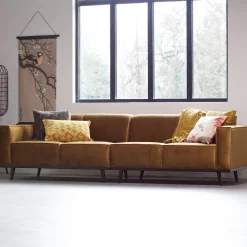 WOOOD Rechte Bank|Bank Statement 4-zits, Velvet