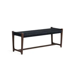 Jesper Home Tuinbanken|Halbanken|Bankje Kuwana Espresso Teakhout, kleur Indigo