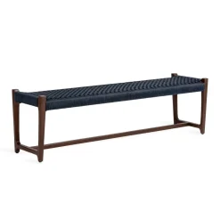 Jesper Home Tuinbanken|Halbanken|Bankje Kuwana Espresso Teakhout, kleur Indigo