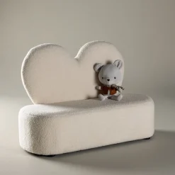 Nohr Kinderstoelen|Bankje Niki Teddy, kleur Beige