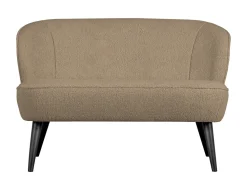 WOOOD Eetkamerbanken|Bankje Sara Teddy 110cm Sand