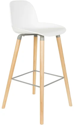 Zuiver Barkruk Met Rugleuning|Barkruk Albert Kuip PP (zithoogte 75cm)