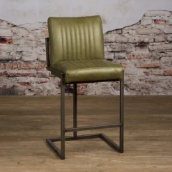 Tower Living Barkruk Met Rugleuning|Barkruk Ferro (zithoogte 67cm)