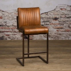 Tower Living Barkruk Met Rugleuning|Barkruk Ferro (zithoogte 67cm)