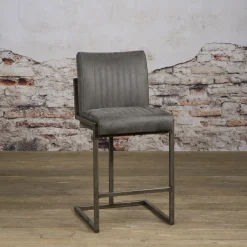 Tower Living Barkruk Met Rugleuning|Barkruk Ferro (zithoogte 67cm)