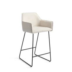 Jesper Home Barkruk Met Rugleuning|Barkruk Hofu Slide Black (zithoogte 65cm)