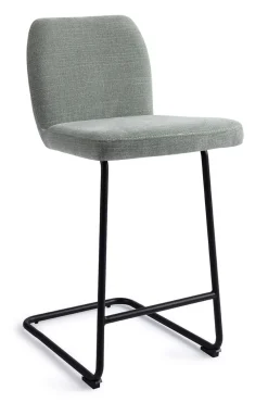 Jesper Home Barkruk Met Rugleuning|Barkruk Ikata Arch Black (zithoogte 65cm)