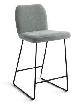 Jesper Home Barkruk Met Rugleuning|Barkruk Ikata Slide Black (zithoogte 65cm)