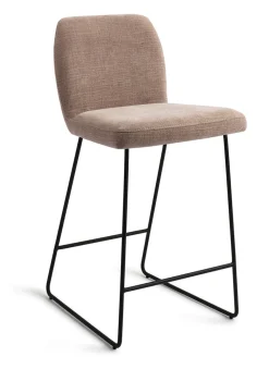 Jesper Home Barkruk Met Rugleuning|Barkruk Ikata Slide Black (zithoogte 65cm)