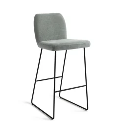 Jesper Home Barkruk Met Rugleuning|Barkruk Ikata Slide Black (zithoogte 75cm)