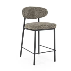 By-Boo Barkruk Met Rugleuning|Barkruk Jari (zithoogte 66cm)