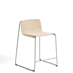 Kave Home Barkrukken|Barkruk Tavari Touw en staal Beige