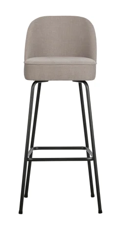 WOOOD Barkruk Met Rugleuning|Barkruk Vogue Woven (zithoogte 80cm)