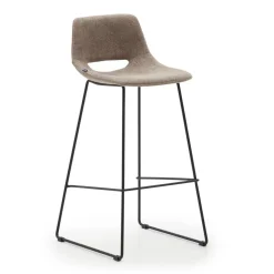 Kave Home Barkruk Met Rugleuning|Barkruk Zahara (zithoogte 75cm)