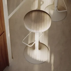 Kave Home Barkruk Verstelbaar|Barkruk Zaib Chenille