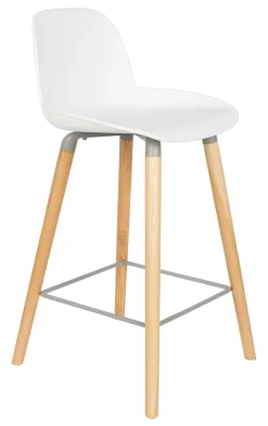 Zuiver Barkruk Met Rugleuning|Barstoel Albert Kuip PP (zithoogte 65cm)