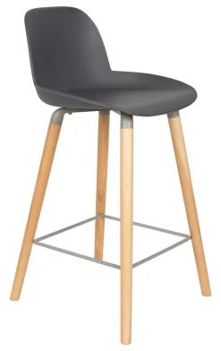 Zuiver Barkruk Met Rugleuning|Barstoel Albert Kuip PP (zithoogte 65cm)