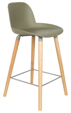 Zuiver Barkruk Met Rugleuning|Barstoel Albert Kuip PP (zithoogte 65cm)