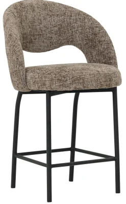 MUST Living Barkruk Met Rugleuning|Barstoel Arca