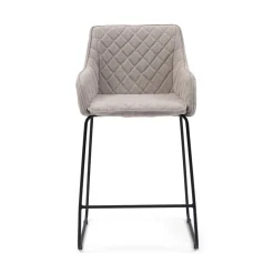 Rivièra Maison Barkruk Met Rugleuning|Barstoel Frisco Drive Linen, kleur (zithoogte 67cm) Fabulous Flax