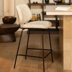 Eleonora Barkruk Met Rugleuning|Barstoel Jon (zithoogte 66cm)