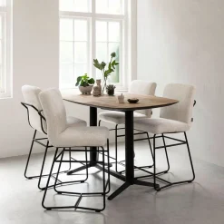 DTP Home Bartafels|Bartafel Soho Deens Ovaal, Teakhout, 160 x 90cm