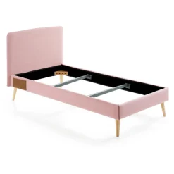 Kave Home Bedden & Boxsprings|Bed Dyla 90 x 190cm, kleur Roze