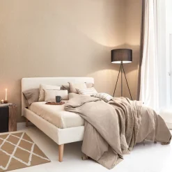 Kave Home Bedden & Boxsprings|Bed Dyla Bouclé, 160 x 200cm