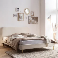 Artistiq Living Bedden & Boxsprings|Bed Federico Velvet, 180 x 200cm Beige