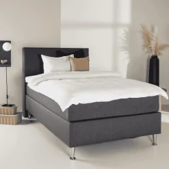 Nohr Bedden & Boxsprings|Bed Jacquise 120 x 200cm, kleur Donkergrijs