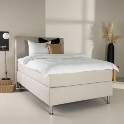 Nohr Bedden & Boxsprings|Bed Jacquise 120 x 200cm, kleur Beige