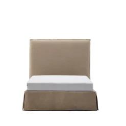Kave Home Bedden & Boxsprings|Bed Jaira Linnenmix, kleur Taupe