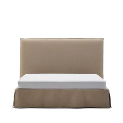 Kave Home Bedden & Boxsprings|Bed Jaira Linnenmix, kleur Taupe