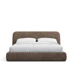 Kave Home Bedden & Boxsprings|Bed Martina Bouclé, kleur Bruin