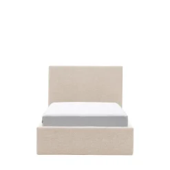 Kave Home Bedden & Boxsprings|Bed Nahiri Chenille, kleur Beige