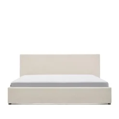 Kave Home Bedden & Boxsprings|Bed Nahiri Chenille, kleur Beige