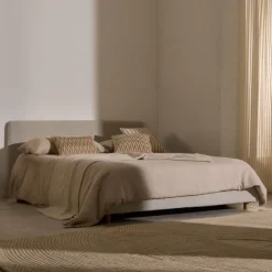 Kave Home Bedden & Boxsprings|Bed Valma, kleur Pearl Beige